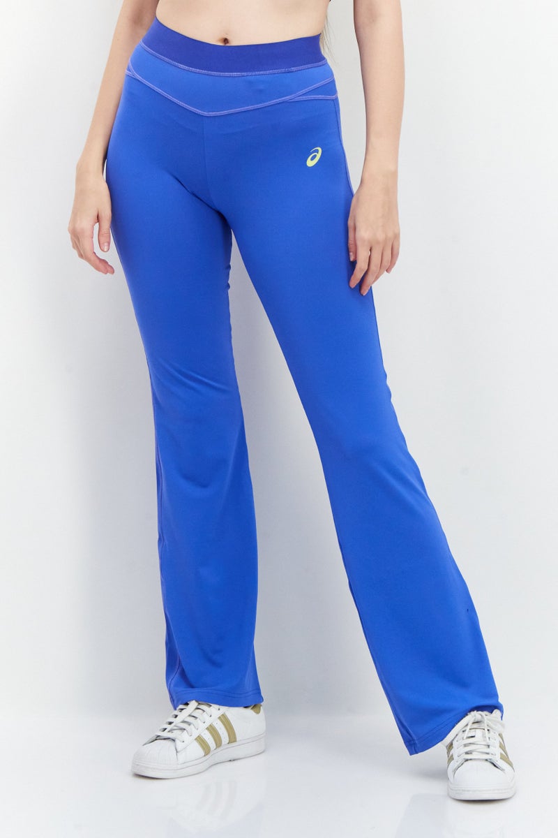 asics Women Sportswear Fit Training Leggings, Blue - Image 1