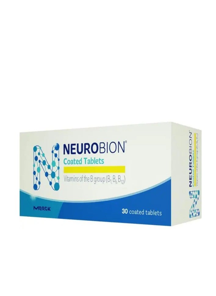 Neurobion - Merck Neurobion Dietary Supplement 30 Tablets UPC - Image 1