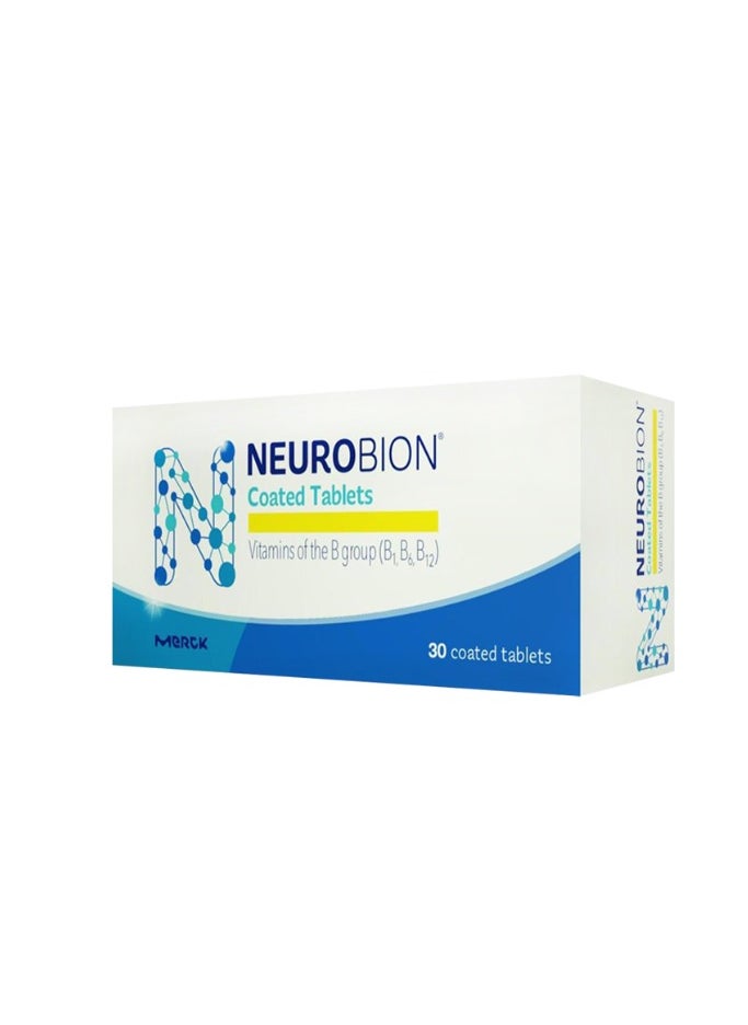 Neurobion - Merck Neurobion Dietary Supplement 30 Tablets UPC - Image 1