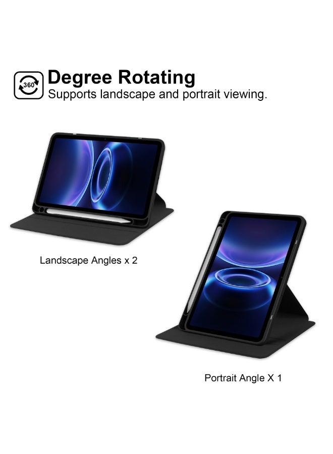 CHEROSIN Tablet Case for Samsung Galaxy Tab A9 Plus/ Samsung Galaxy Tab A11 Plus 11 Inch 2025,360° Rotating Kickstand Protective Cover with Pen Slot - Image 2
