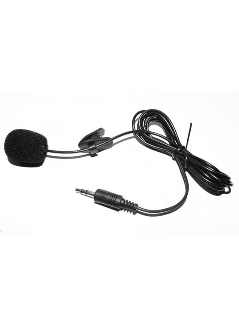 Clip-On Lapel Lavalier Microphone – 3.5mm Jack, Hands-Free Wired Condenser Mic for Phone, Teaching, and Speeching - Image 2
