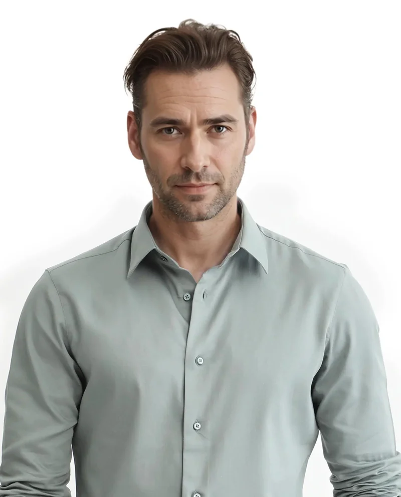 Rare Rabbit Men's Regular Fit Solid Shirt