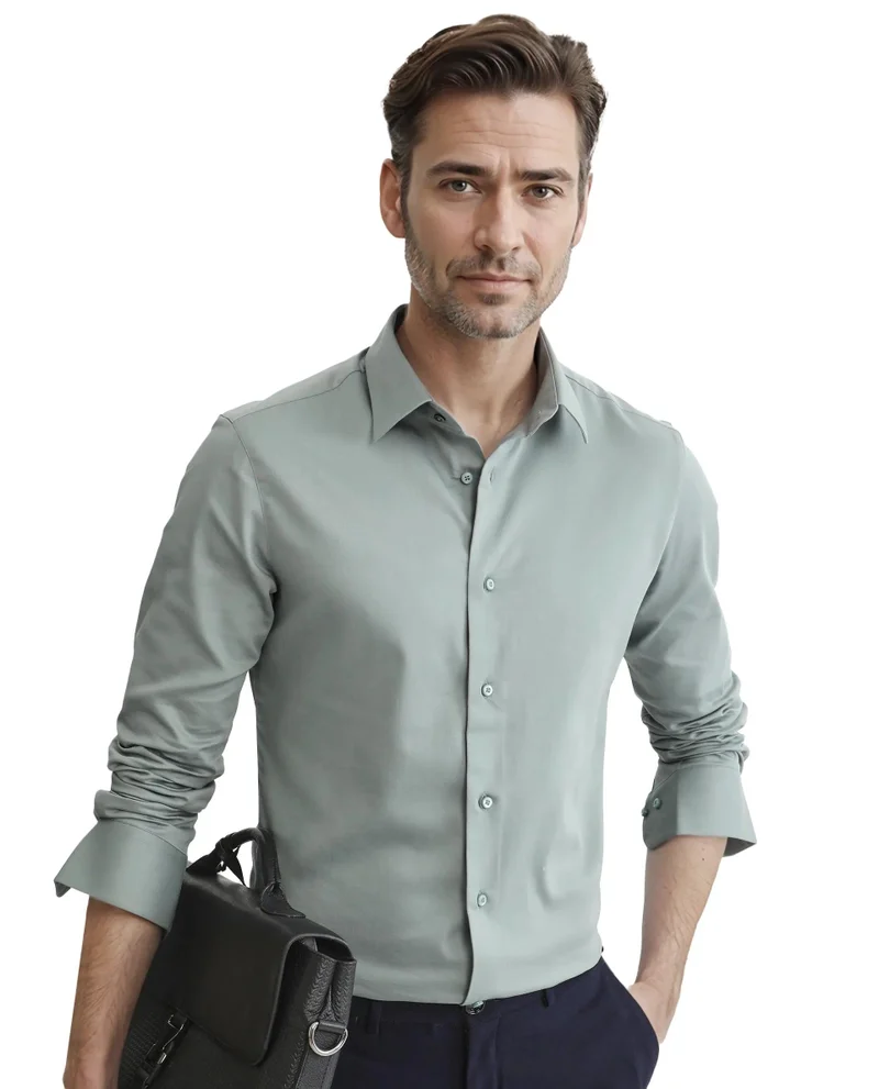 Rare Rabbit Men's Regular Fit Solid Shirt
