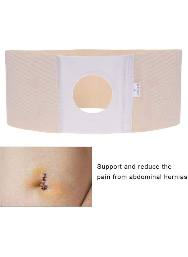 Ostomy Belt, 3 Sizes Adjustable Elastic Breathable Abdomen Ostomy Hernia Support Belt with Magic Pad, Abdominal Stoma Binder Brace Abdomen Band Stoma Support - Men Or Women  - Image 3