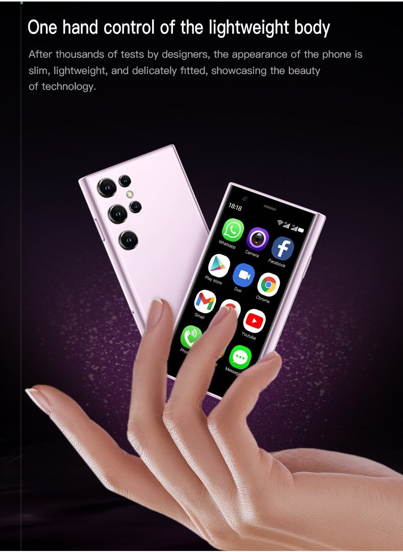 SOYES - S23PRO Mini Smart Mobile Phone 3.0" Screen 3G Network, 2GB+16GB, Android 8.1, Dual SIM, 1000mAh Battery, HD Camera, Type-C, Ultra Compact Lightweight Smartphone - Image 1