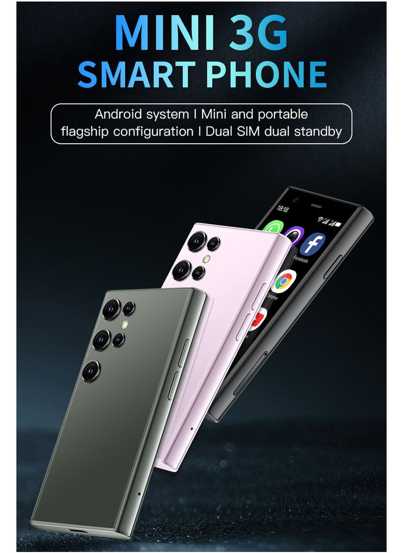 SOYES - S23PRO Mini Smart Mobile Phone 3.0" Screen 3G Network, 2GB+16GB, Android 8.1, Dual SIM, 1000mAh Battery, HD Camera, Type-C, Ultra Compact Lightweight Smartphone - Image 1
