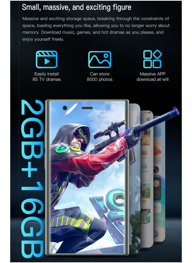 SOYES - S23PRO Mini Smart Mobile Phone 3.0" Screen 3G Network, 2GB+16GB, Android 8.1, Dual SIM, 1000mAh Battery, HD Camera, Type-C, Ultra Compact Lightweight Smartphone - Image 1