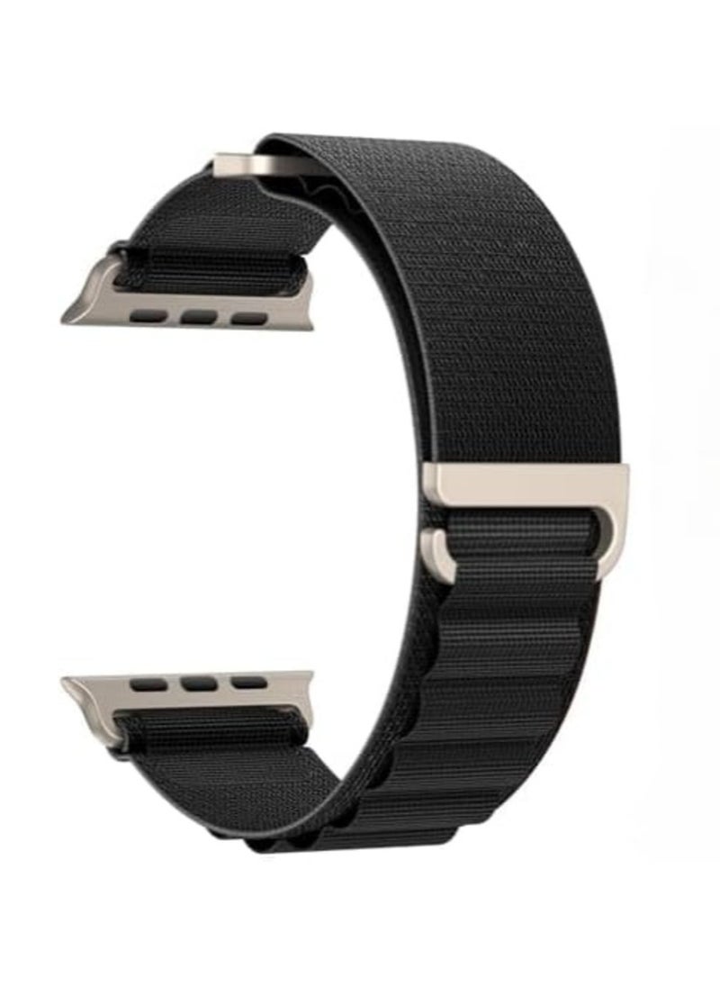 Generic - Nylon Fabric Band Wrist Strap For Apple Ultra Watch 42mm 44mm 45mm 49mm - Image 1