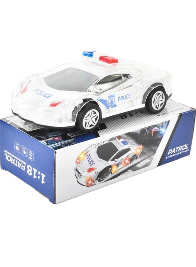 BO Toy Police Car For Kids With Light & Siren Sound