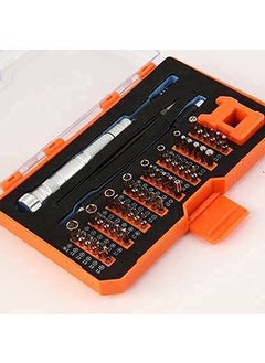 KPS KPS 52 in 1 Screwdriver Set with Case Magnetic Bit Extension Flexible Shaft Compatible Home Tool Set Multifunctional Professional Electronics Repair Kit Driver Kit for Mobile Laptop  - Image 1