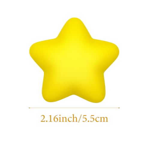 Atiloy 20 Packs for Star Stress Ball Bulk Mini Stress Relief Balls Small Foam Squeeze Anxious Toy for Star Squishy Balls Kids School Carnival Reward Football Party Decorations Supplies - Image 5