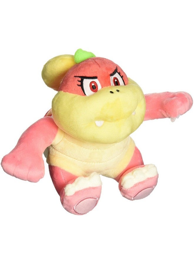 ليتل بادي دمية محشوة من مجموعة سوبر ماريو أول ستار، على شكل بون بون/بوم بوم، باللون الوردي، متعددة الألوان، 6 بوصات طول × 4.5 بوصة عرض × 6.5 بوصة ارتفاع (1452) - Image 1