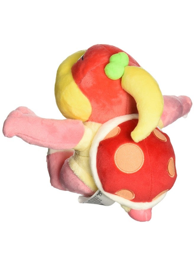 ليتل بادي دمية محشوة من مجموعة سوبر ماريو أول ستار، على شكل بون بون/بوم بوم، باللون الوردي، متعددة الألوان، 6 بوصات طول × 4.5 بوصة عرض × 6.5 بوصة ارتفاع (1452) - Image 2