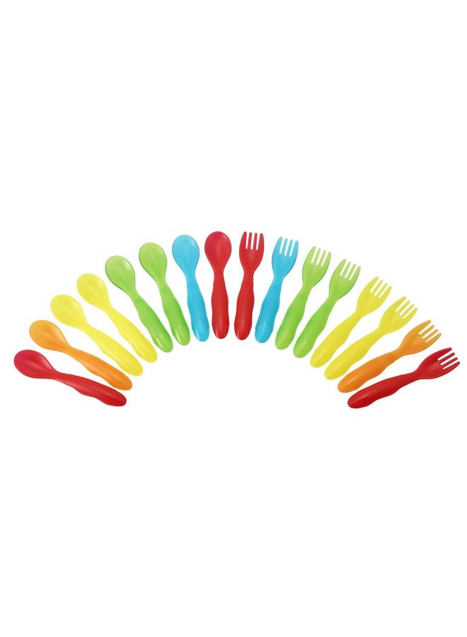 The First Years Take & Toss Toddler Flatware (Pack of 16)