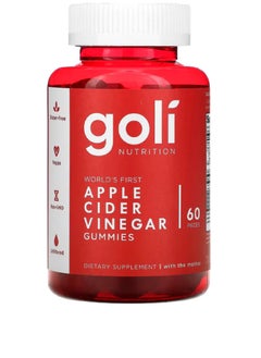Goli Nutrition Apple Cider Vinegar, 60 Gummies 