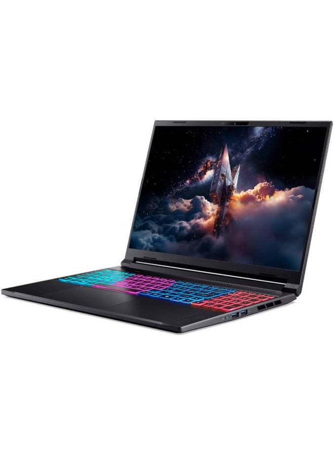 Acer Nitro V16S Laptop, 16" WUXGA 180Hz IPS Display, Intel Core 7 240H, 16GB RAM, 1TB SSD, NVIDIA GeForce RTX 5060 8GB, RGB ENG Keyboard, Black English black - Image 2
