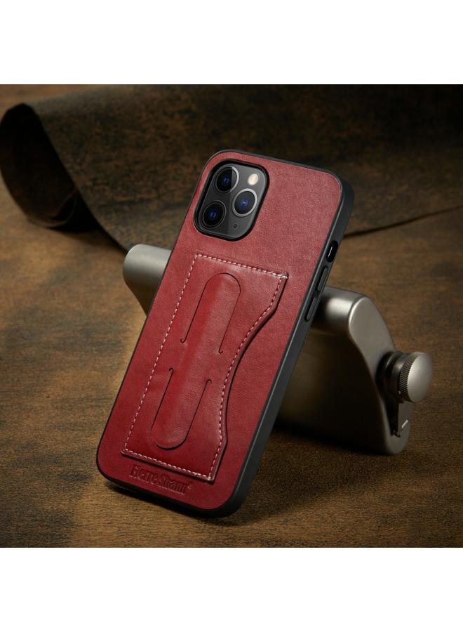 Zaboon Case For iPhone 12 Pro Max Fierre Shann Full Coverage Protective Leather Case with Holder & Card Slot - Image 2