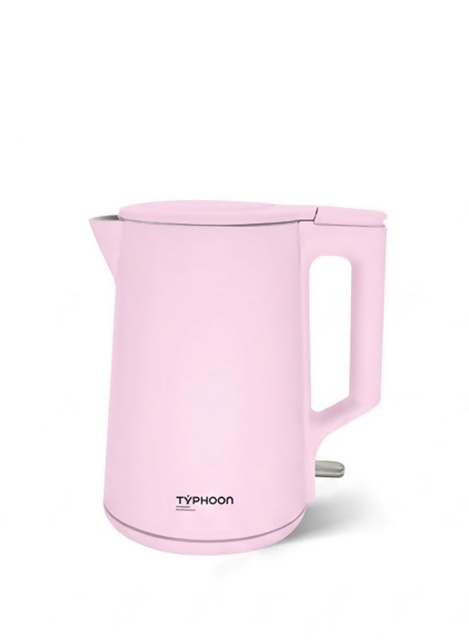 Typhoon Electric Kettle - 2000 Watts - 1.8 Liters - TY-01-009 P - Pink - Image 1