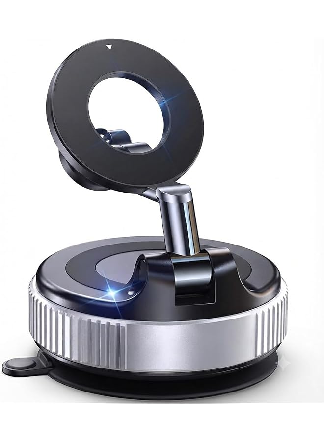 S-TOP Upgraded Magnetic Phone Holder | 360° Adjustable Vacuum Suction | Dashboard/Windscreen/Table | 3000gf Strongest Magnetic | Fit for iPhone مناسب لجميع الهواتف الذكية - Image 1