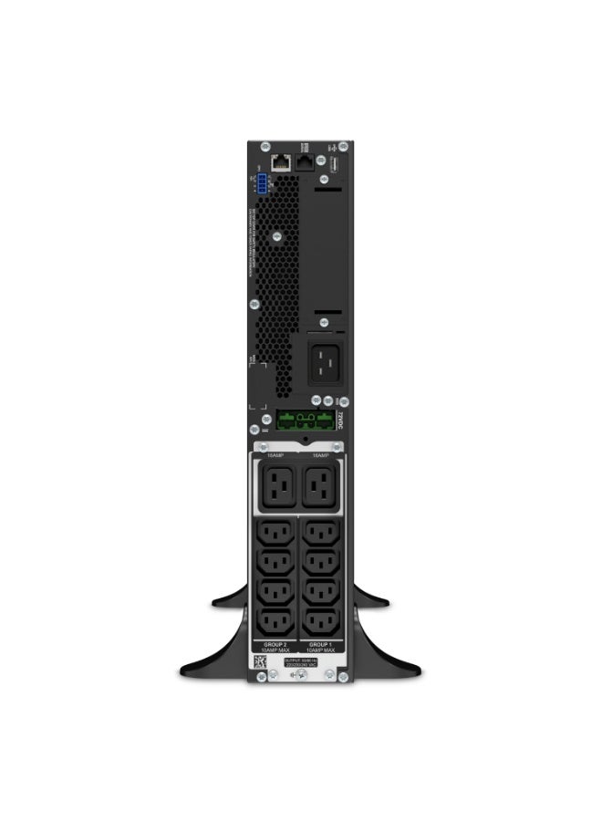 APC Smart-UPS SRT2200XLI 2200VA / 1980W Rackmount UPS 230V (Renewed) 8x IEC C13 + 2x IEC C19 + 2x Jumpers - Image 5