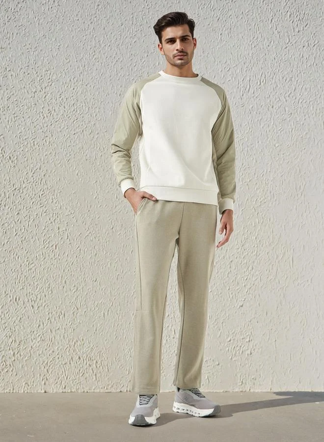 ADOT by Splash Men Regular Fit Joggers with Drawstring Waist