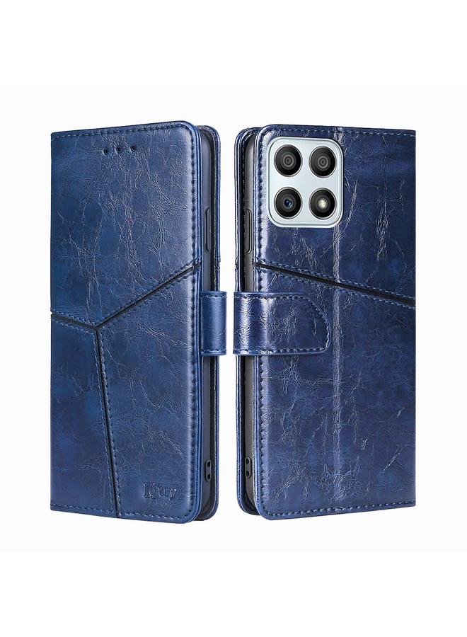 The Bros Phone Case For Honor X30i Geometric Stitching Horizontal Flip Leather Phone Phone Case - Image 1