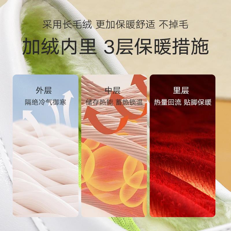 Blue Lion Bird Air Cushion Nurses Shoes Women'S Soft Sole Not Tired Foot Deodorant Non-Slip Fleece-Lined Warm Comfortable Medical White Shoes - Image 5