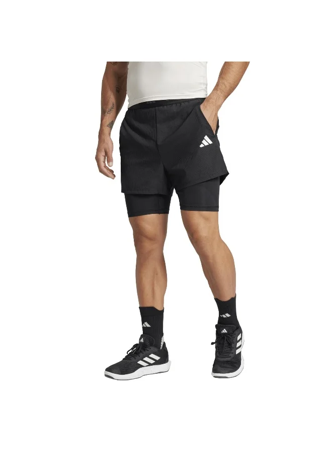 اديداس adidas gym+ 2in1 men shorts
