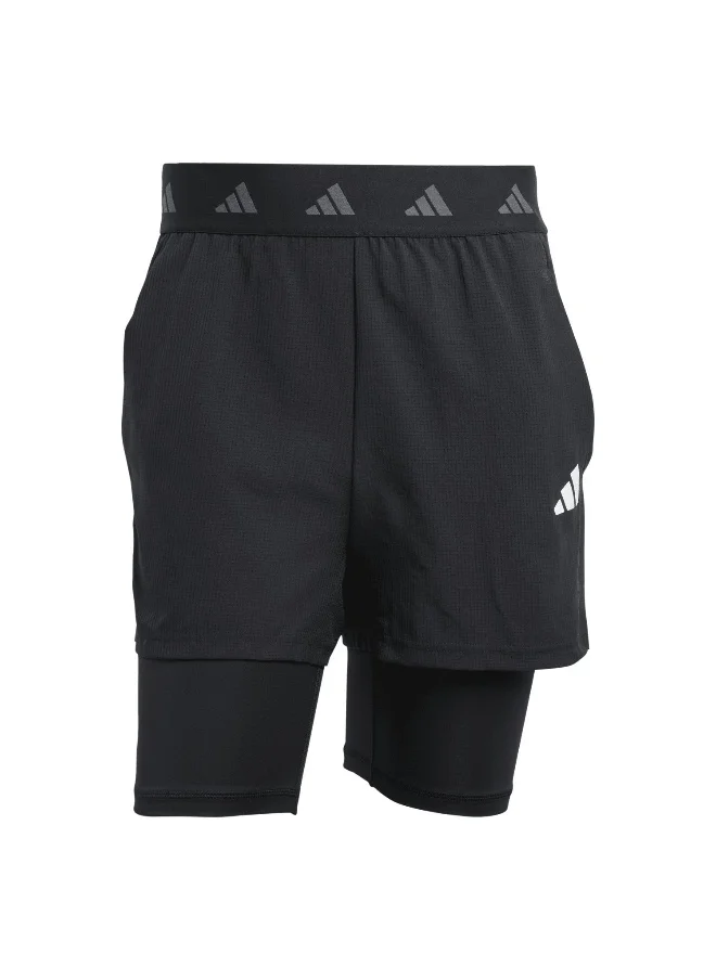 اديداس adidas gym+ 2in1 men shorts