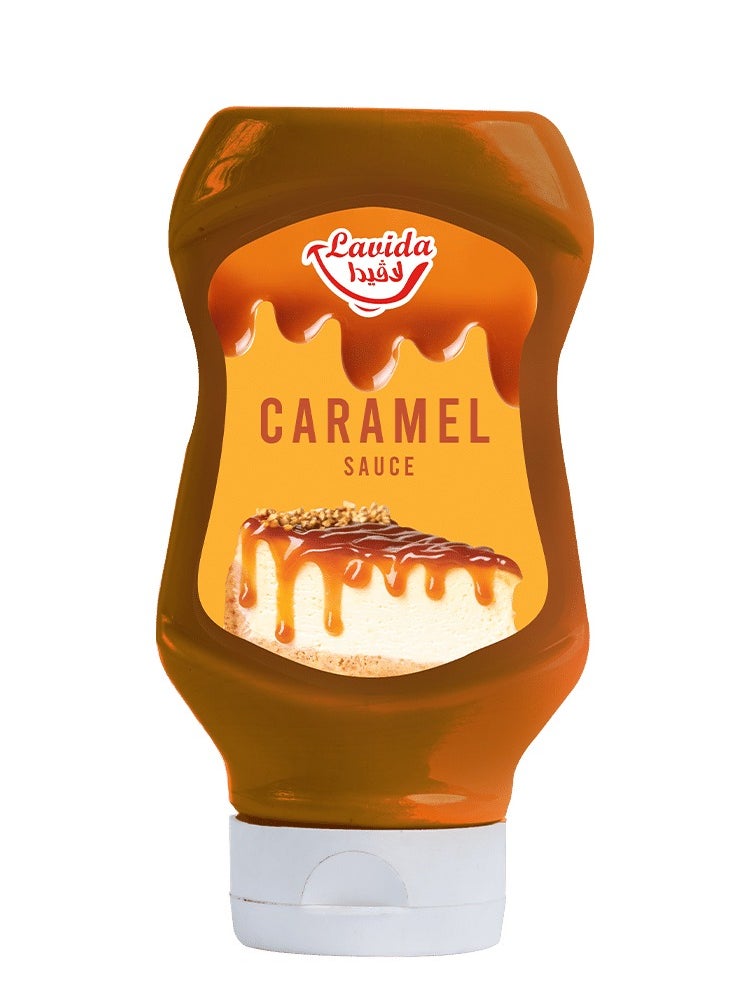 Lavida Caramel Sauce Topping , 530 gm 