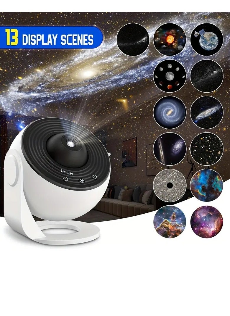 Gonice - 13 In 1 Star Projector Night Light, Galaxy Projector, Planetarium Projector For Bedroom, Aurora Projector - Image 1