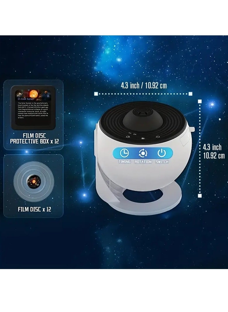 Gonice - 13 In 1 Star Projector Night Light, Galaxy Projector, Planetarium Projector For Bedroom, Aurora Projector - Image 1