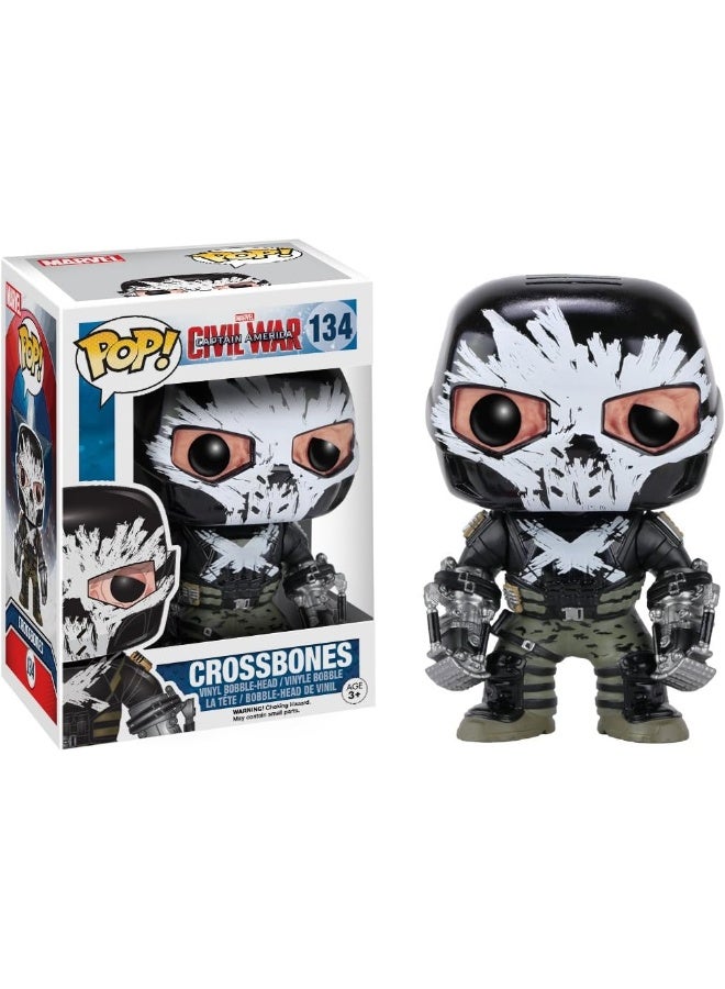 Funko POP Marvel: Captain America 3: Civil War Action Figure - Crossbones - Image 2
