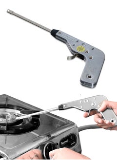 Spark-L Electronic Gun Gas Lighter Silver/Black 