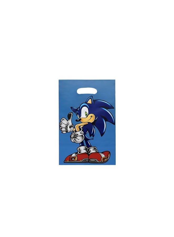 20Pcs Sonic the Hedgehog Party Favor Bags for Kids (4 Designs, 5 Each), Cool Sonic Gift Bags with Handles, Sonic Goodie Bags for Birthday Party Candy Treat Bags, Birthday Party Decoration Supplies - Image 4