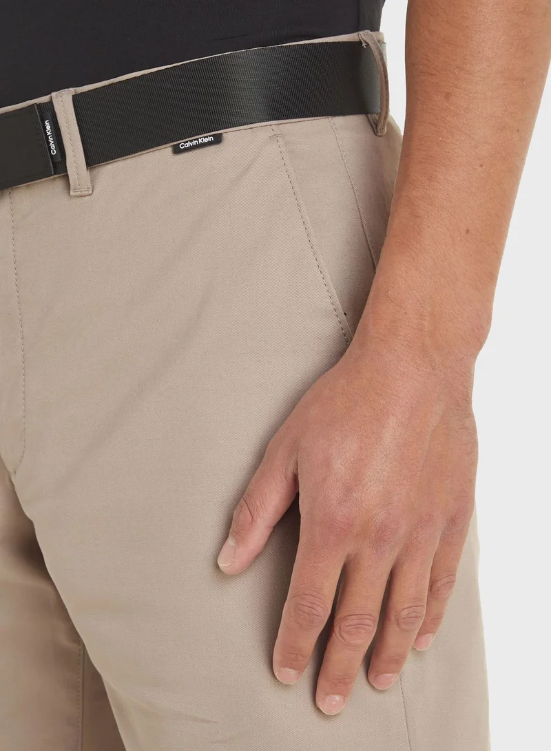CALVIN KLEIN Modern Twill Slim Short Belt