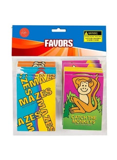 Kicko Kicko Mini Game Books for Kids - 12 Pack - 24 Pages per Booklet - 3.5 x 2.5 Inches, Assortment of Educational Brain Games - Activity Book - Party Favors, Bag Stuffers, Fun, Prize  - Image 3