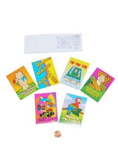 Kicko Kicko Mini Game Books for Kids - 12 Pack - 24 Pages per Booklet - 3.5 x 2.5 Inches, Assortment of Educational Brain Games - Activity Book - Party Favors, Bag Stuffers, Fun, Prize  - Image 4