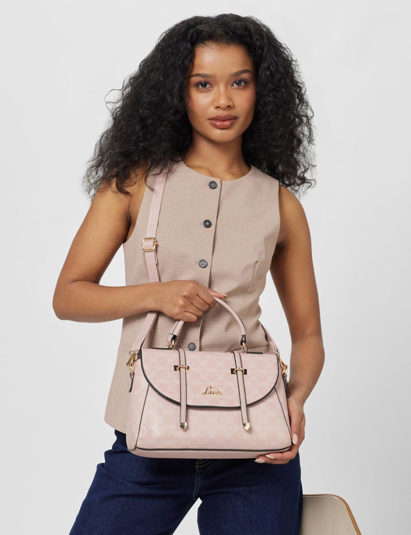 Lavie Women's Beech Flap Satchel Bag | Satchel Handbag for Work | Ladies Purse | Stylish Shoulder Bag | Gift for Women - Image 2
