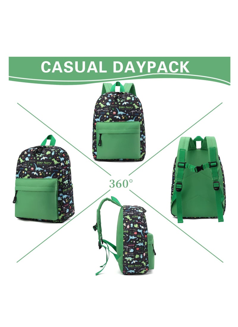 Excefore - Preschool Backpack KidsToddler Little Kid Backpacks for Boys with Chest Strap Cute Dinosaur Sizes for Preschool Elementary Toddlers - Image 1