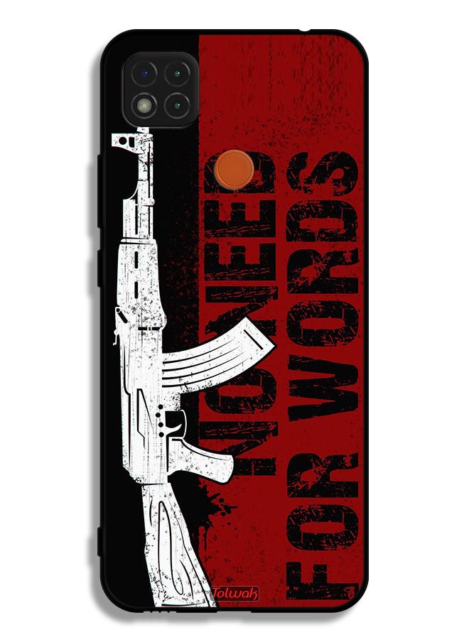 Tolwak Xiaomi Redmi 9C Protective Case Cover No Need For Words  - Image 2
