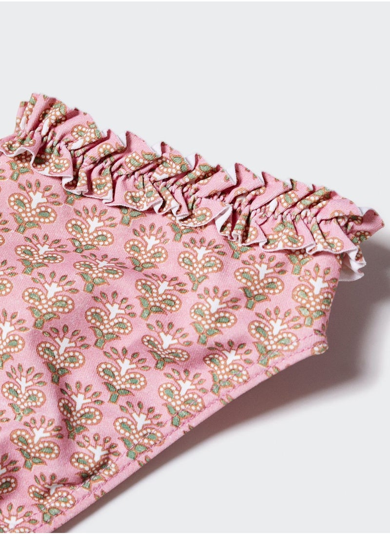 MANGO - Ruched bikini bottom - Image 1