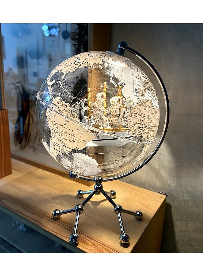 عام الإبحار العالم زخرفة غرفة المعيشة الشرفة مكتب دراسة سطح المكتب بسيطة ضوء الفاخرة النبيذ مجلس الوزراء الهدايا الديكور المنزلي - Image 1