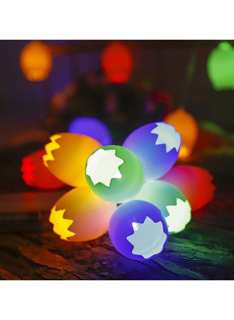 KUYING Eggshell Lighting Hanging LED Small Colored Light  - Image 1