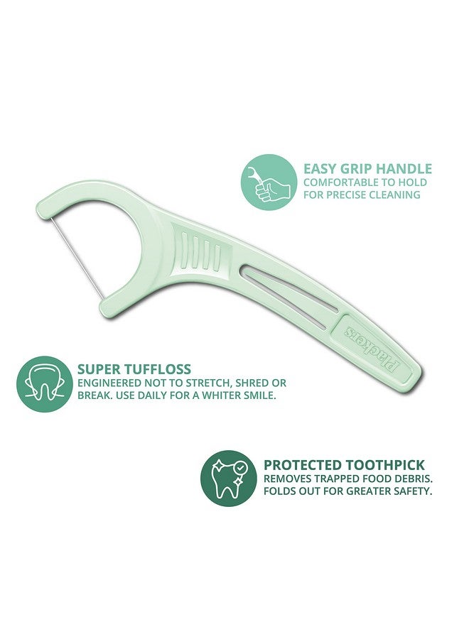 بلاكرز أعواد تنظيف الأسنان بالنعناع الصغير مع حقيبة سفر، 12 قطعة (قد يختلف اللون) - Image 2