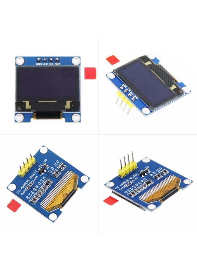 robotgcc 0.96 Inch OLED Display Module 128x64 IIC LCD Screen for Arduino Raspberry Pi ESP32 STM32 Smart Electronics, Low Power OLED Display, SSD1306 Graphic Module, Wide Viewing Angle Display for DIY Robotics, IoT, STEM Learning and Embedded Projects - Image 5