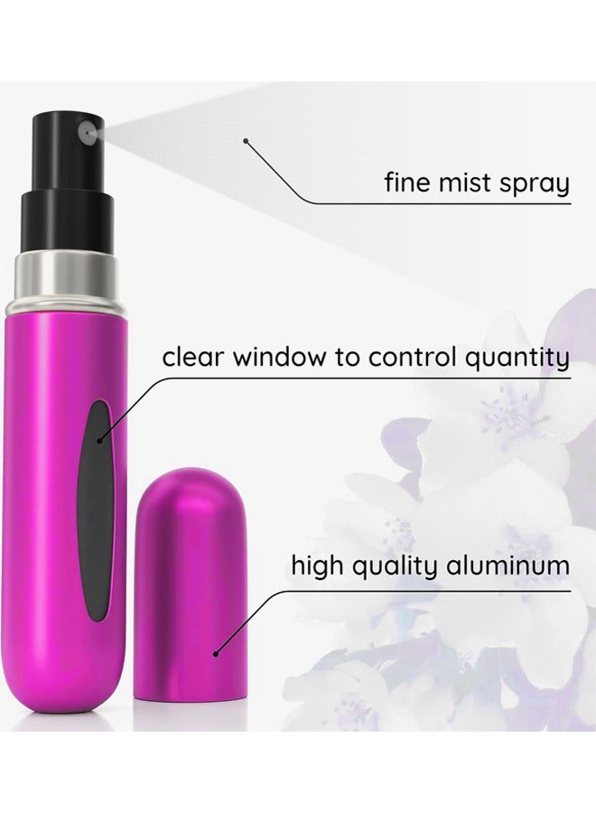 3-Piece Mini Portable Refillable Perfume Storage Bottle Set, Made Of High-Quality Aluminum, and The Inside Of The Glass, Double Protection and You Can Carry Your Favorite Scents Effortlessly - Image 3