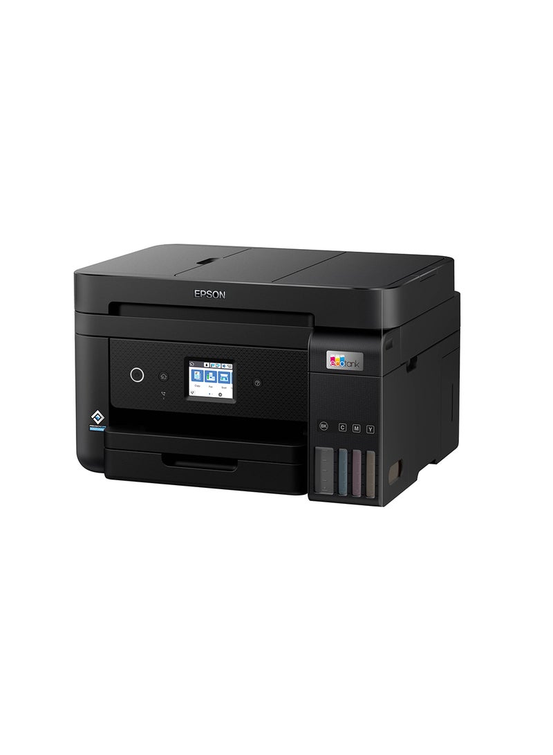 EPSON Ecotank L6290 Office Ink Tank Printer A4 Colour 4-In-1 Printer With ADF, Wi-Fi And Smart Panel Connectivity And Lcd Screen Black - Image 1