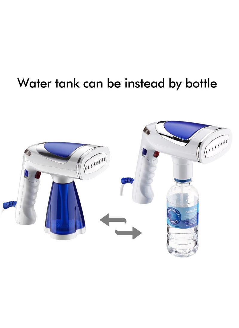 Generic Hand-held Folding Hanging Press: Home Mini Steam Iron 1600W Travel Tempering Ironing Machine.  - Image 1