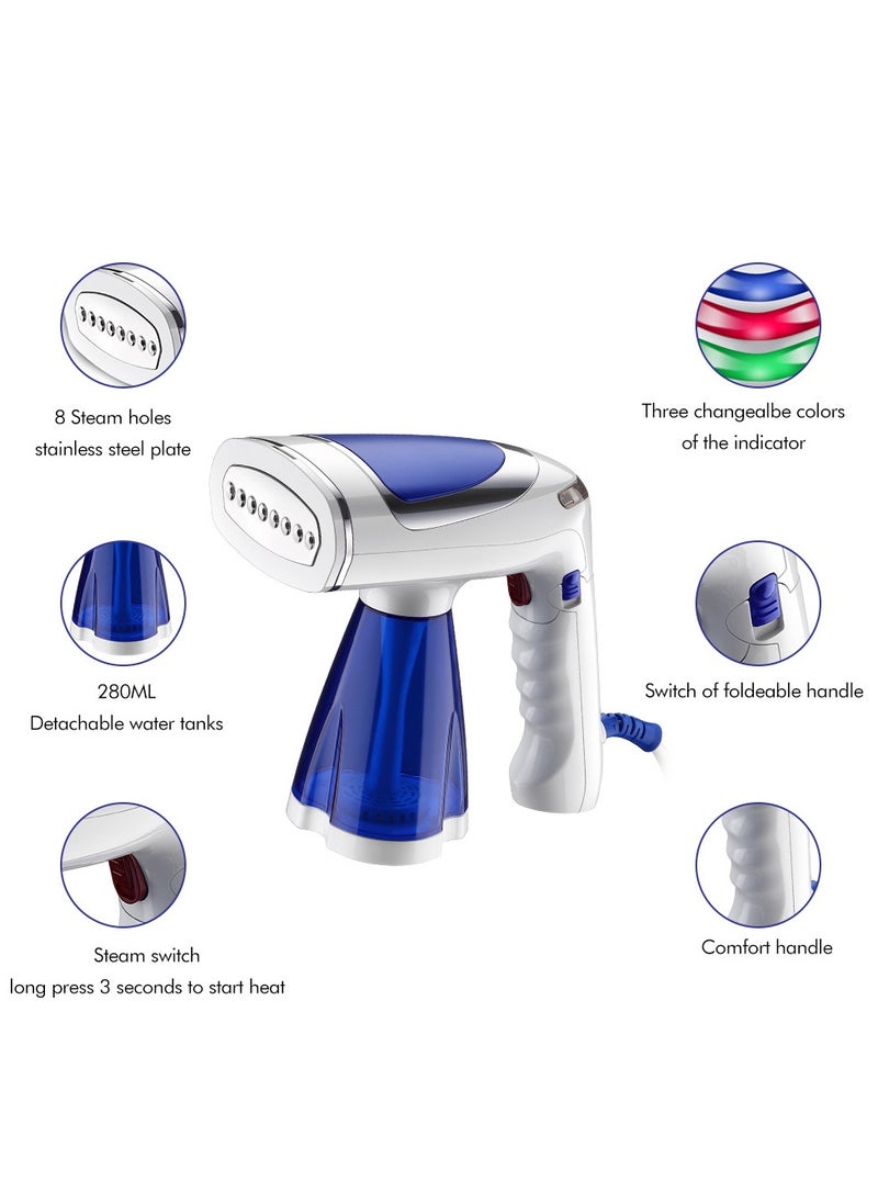 Generic Hand-held Folding Hanging Press: Home Mini Steam Iron 1600W Travel Tempering Ironing Machine.  - Image 3